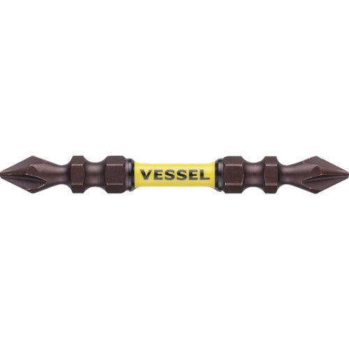 ＶＥＳＳＥＬ　サキスボトーションビットＳＳＴ　２本組（両頭）＋１×６５ｍｍ　SST141065　1 PK