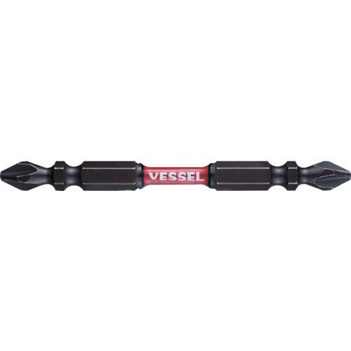 ＶＥＳＳＥＬ　サキスボトーションビットＳＳＴ　２本組（両頭）＋２×８２ｍｍ　SST142082　1 PK