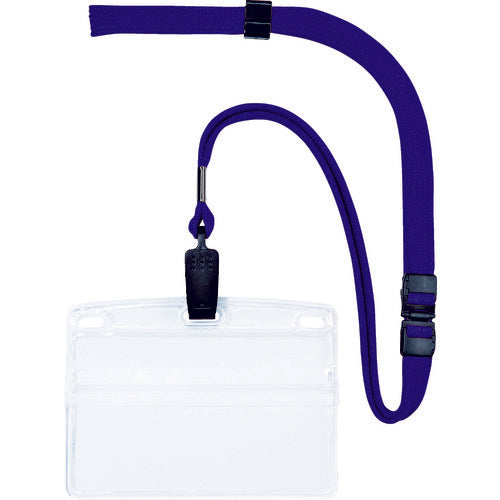 OP Hanging Name Tags, Business Card Size, 10 pcs, Blue, NL-8-BU, 1 bag