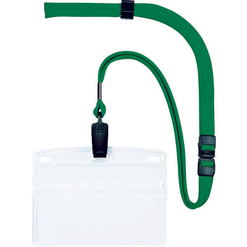 OP Hanging Name Tags, Business Card Size, 10 pcs, Green, NL-8-GN, 1 bag