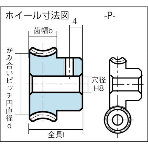 ＫＧ　ウォームホイール　Ｇ１Ａ２０Ｒ１＝８　モジュール１．０　アルミニウム青銅鋳物　歯数２０　穴径φ８　G1A20R1=8　1 個