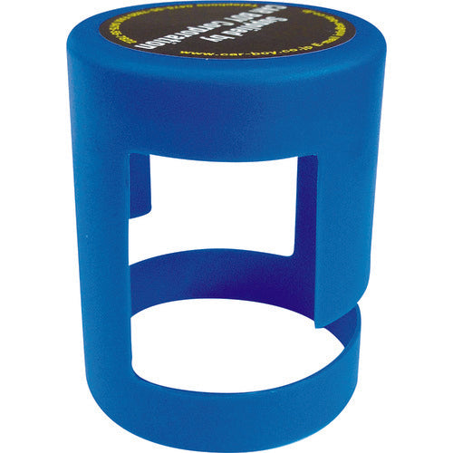 CAR-BOY Color Plastic Pole Cap Chain Lock Blue CP-03CL 1 pc