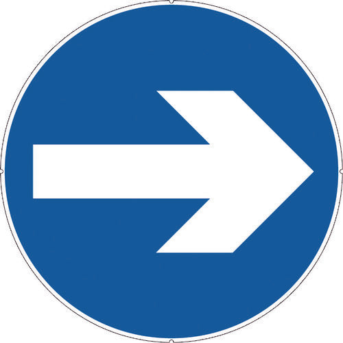 CAR-BOY Color Plastic Pole Sign Cap Plate Arrow CP44 1 piece