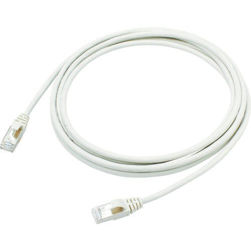 ３Ｍ　シールドイーサネットケーブル　Ｃａｔ５ｅ対応　ＦＴＰタイプ　０．５ｍ　VOL-5EFLB-L0.5-GY-IC　1 本