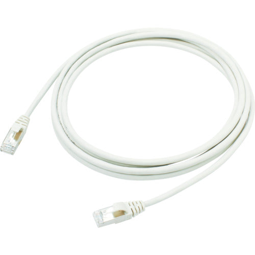 ３Ｍ　シールドイーサネットケーブル　Ｃａｔ５ｅ対応　ＦＴＰタイプ　１０ｍ　VOL-5EFLB-L10-GY-IC　1 本