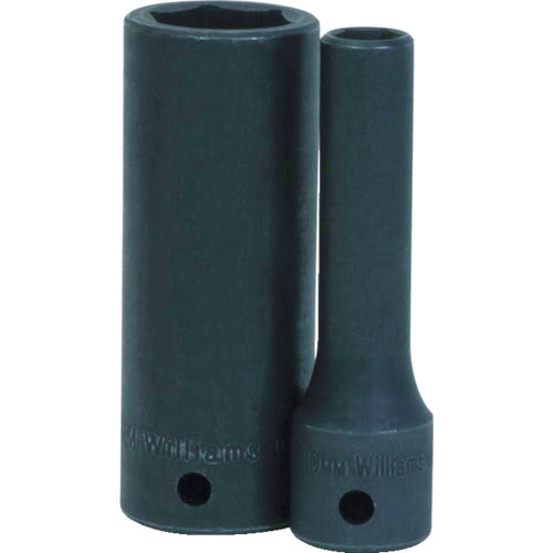 ＷＩＬＬＩＡＭＳ　インパクト用ソケット　１／２　ショート　６角　対辺寸法２１ｍｍ　JHW4M-621　1 個