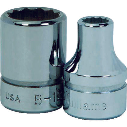 Williams 3/8 드라이브 쇼트 소켓 12각 16mm JHWBM-1216 1개