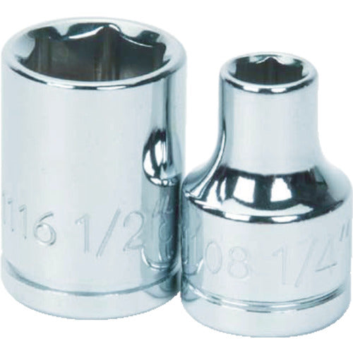 WILLIAMS 3/8 Drive Short Socket Hexagon 20mm JHWBM-620 1 pc