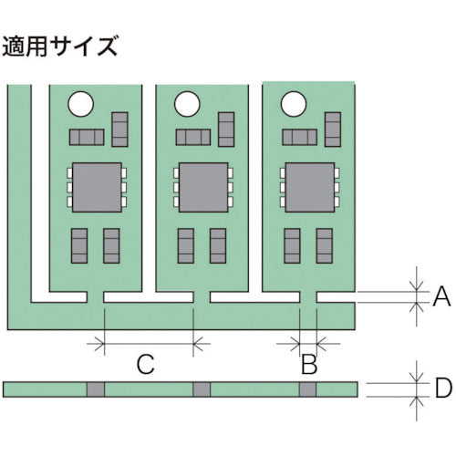 GUT PCB Perforation Cutter YN-220AS 1 piece