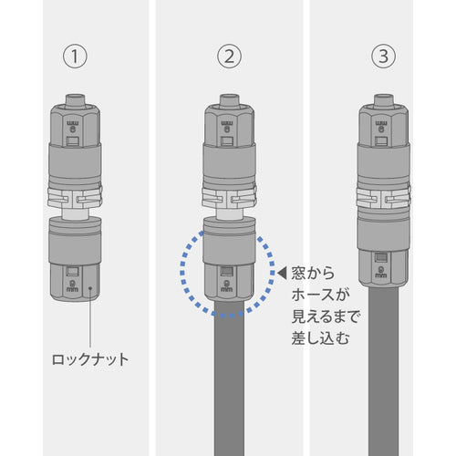 タカギ　９ｍｍジョイント　（２個入）　GKJ102　1 袋