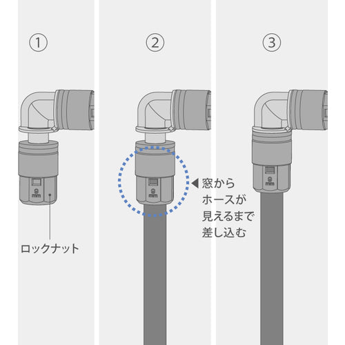 タカギ　９ｍｍジョイント　Ｌ型　GKJ104　1 個