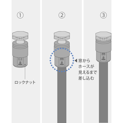 タカギ　９ｍｍジョイント　エンドキャップ　（２個入）　GKJ105　1 袋