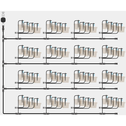 Takagi Pot Sprinkler Drip GKS102 1 PK