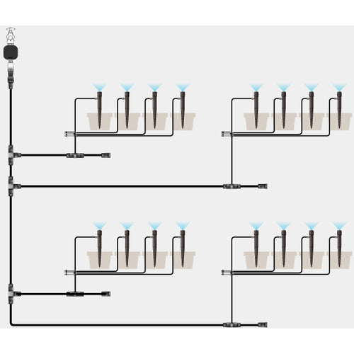 タカギ　ポットスプリンクラー噴水　GKS104　1 PK