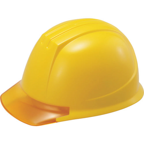 타니자와 에어라이트 탑재 헬멧(PC제・투명 히사시형) ST#141-JZV(EPA) 모체색 옐로우 141-JZV-V4-Y5-J 1개