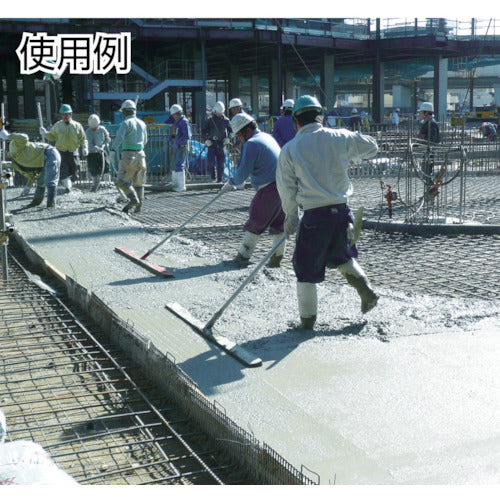 トモサダ　土間仕上げ用ツール　アルミスクリードＳ型　ＴＡＳ−１５００Ｓ　幅１５００×奥行６８×長さ１５００ｍｍ　TAS-1500S　1 本