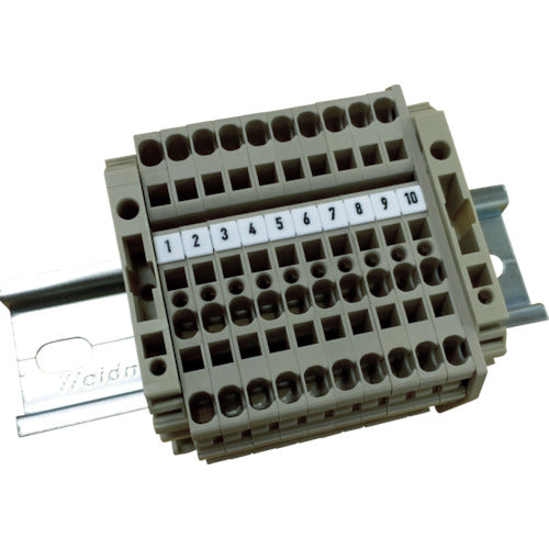 Weidmuller [Discontinued] Terminal set ZDU2.5 x 10 7800003916 1 piece