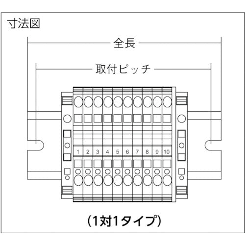 ワイドミュラー　組端子　ＺＤＵ２．５　ｘ２０　7800003917　1 個