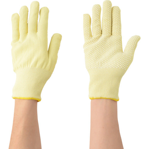 ATOM Cut-Resistant Gloves Kevlar(R) SD PVC LL HG-153-LL 1 pair