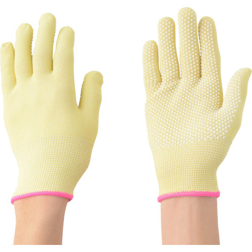 ATOM Cut-Resistant Gloves Kevlar(R) SD PVC S HG-153-S 1 Pair