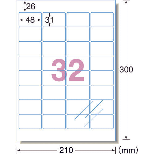 ３Ｍ　エーワン［［ＴＭ上］］　透明保護フィルム　４８×３１ｍｍ　（６枚入）　79232　1 PK