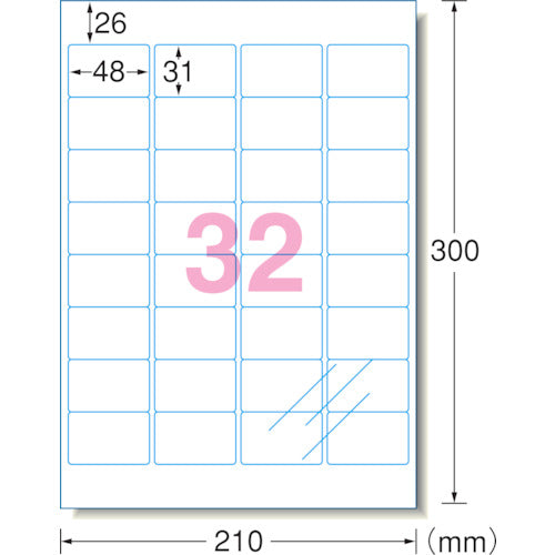 ３Ｍ　エーワン［［ＴＭ上］］　透明保護フィルム　４８×３１ｍｍ　（６枚入）　79232　1 PK