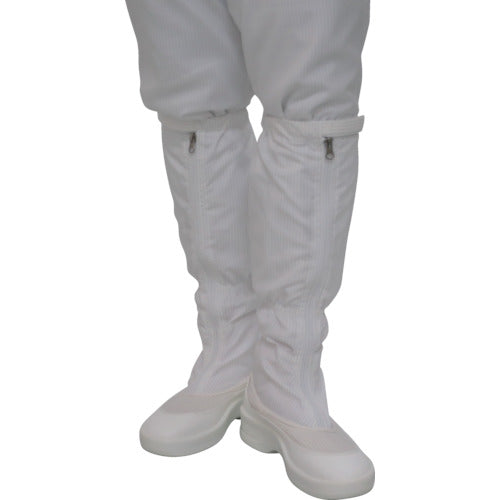 GOLDWIN Zippered Long Boots White 26.0cm PA9350-W-26.0 1 pair