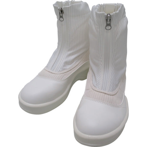 GOLDWIN Anti-static safety boots, semi-long boots, white, 24.0 cm, PA9875-W-24.0, 1 pair