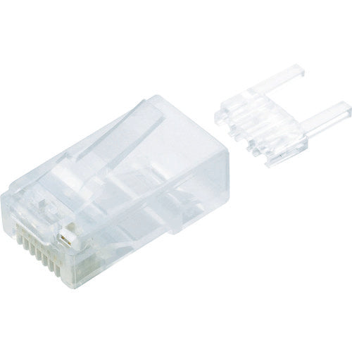 エレコム　ツメの折れないＬＡＮコネクタ（Ｃａｔ６）　（１０個入）　LD-6RJ45T10/T　1 袋