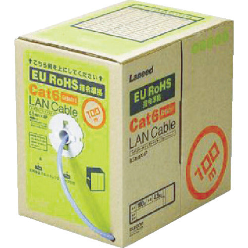 ELECOM EURoHS Compliant LAN Cable 300m/Reel Light Gray LD-CT6/LG300/RS 1 Box