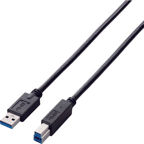 エレコム　ＵＳＢ３．０ケーブル（Ａ−Ｂ）　USB3-AB10BK/RS　1 本