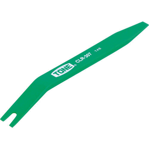 TONE 차량 정비용 공구(내장 관련) 클립 리무버 전장 205 mm 면폭 19 mm CLR-307 1 丁