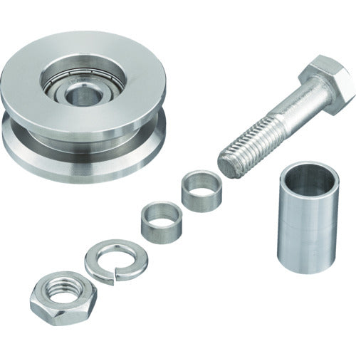 DAIKEN Stainless Steel Heavy Duty Door Roller Wheels Wheel Diameter Φ60 DS-60V 1 pc