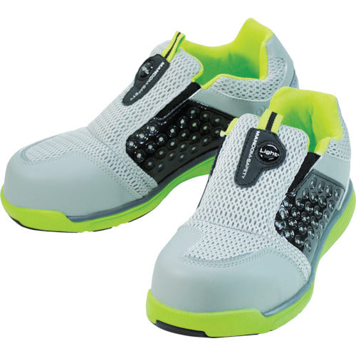 MARUGO 만담 세이프티 #767 라임/그레이 26.0 cm MNDM767-L/G-260 1 다리