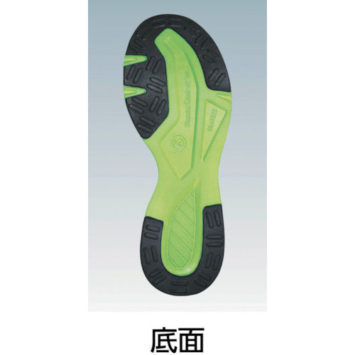 MARUGO 만담 세이프티 #767 라임/그레이 26.0 cm MNDM767-L/G-260 1 다리