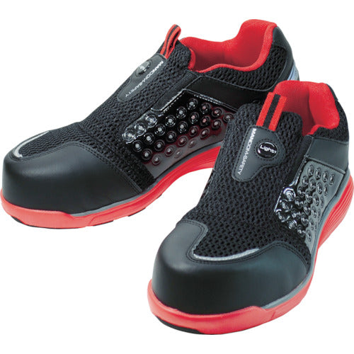 MARUGO Mandom Safety #767 Red/Black 22.5cm MNDM767-R/BK-225 1 pair
