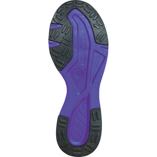 MARUGO 만담 세이프티 #769 퍼플/블랙 23.0 cm MNDM769-PU/BK-230 1 다리