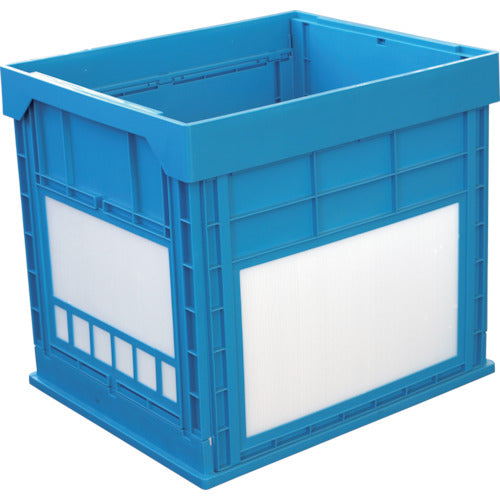 KUNIMORI Plastic Folding Container Patacon N-134 Blue 50680-N134-B 1 pc