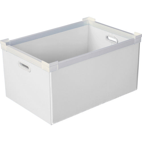 KUNIMORI 프라단 NS 컨테이너 75L(SW 코너) 화이트 78500-NS75L-WH 1개