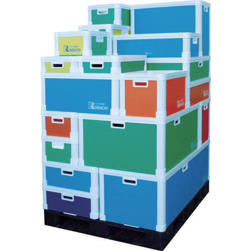 KUNIMORI 프라단 접이식 FNS 컨테이너 50L(SW 코너) 화이트 79300-FNS50L-WH 1개