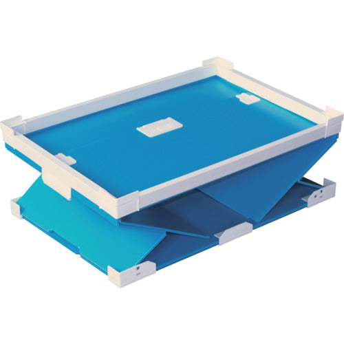 KUNIMORI 프라단 접이식 FNS 컨테이너 75L(SW 코너) 라이트브 79502-FNS75L-LB 1개