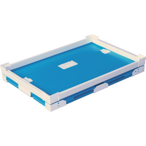 KUNIMORI 프라단 접이식 FNS 컨테이너 75L(SW 코너) 라이트브 79502-FNS75L-LB 1개