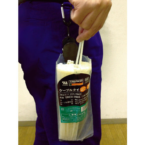ＴＲＵＳＣＯ　カラビナ付きクリップ　TCC　1 個
