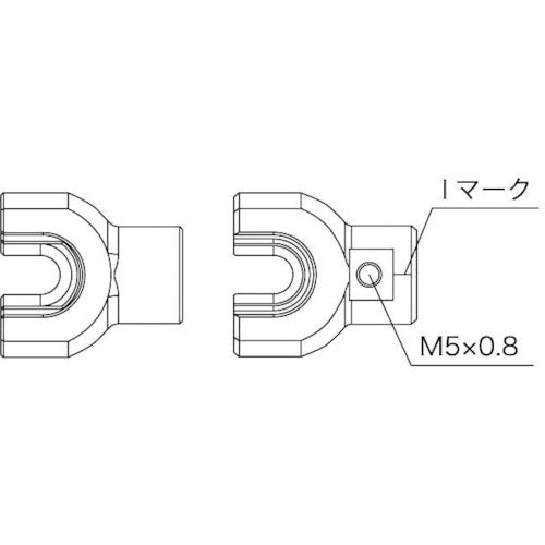 ＴＨＥＣＵＴ　プルボルトＢＴ３０用レンチプル丸　バー専用　PM-BT30-B　1 個