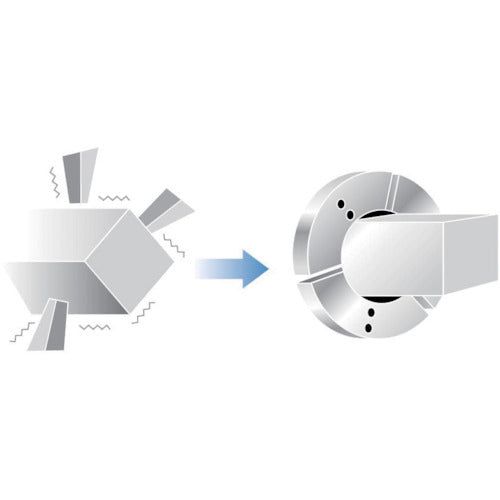 THECUT circular jaws for Matsumoto 6-inch chucks TKR-06M 1 S