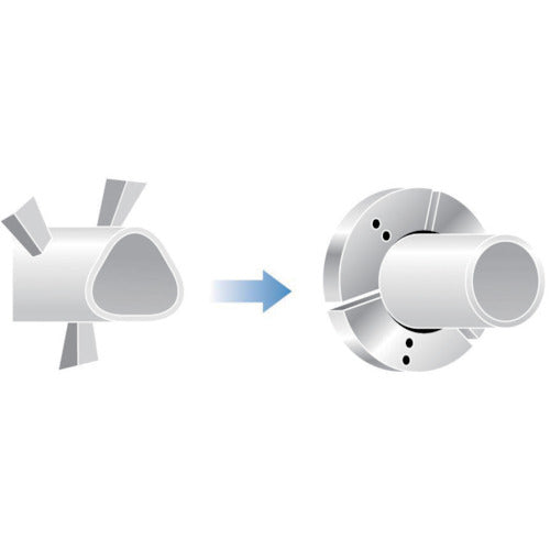 THECUT 원형 생 손톱 키타가와제・토요와제・마츠모토제 10 인치 척용 TKR-10 1 S
