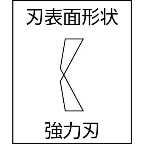 ＫＥＩＢＡ　強力ニッパー（スプリング付）　１２５　N-205S　1 丁