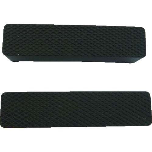 ＴＲＵＳＣＯ　アルミ合金バイス　ＴＡＢ−８０用　ゴム製口金セット　TAB-80GK　1 組