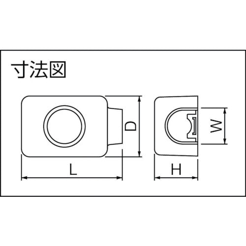 因幡電工　給湯用エルボカバー　JEH-13　1 個