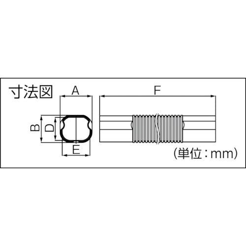 因幡電工　フリーコーナー　２Ｍ　LDF-70-2000-B　1 本